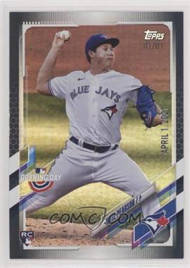 2021 Topps Opening Day - [Base] - Opening Day 1/1 Edition #14 - Nate Pearson /1