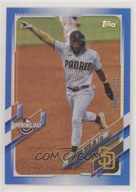 2021 Topps Opening Day - [Base] - Opening Day Edition Blue Foil #1 - Fernando Tatis Jr.