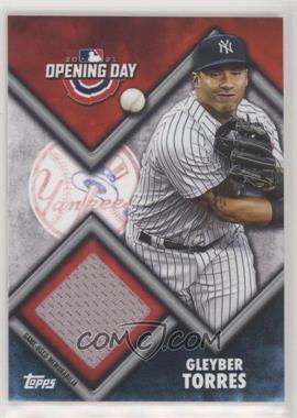 2021 Topps Opening Day - Opening Day Relics #ODR-GT - Gleyber Torres