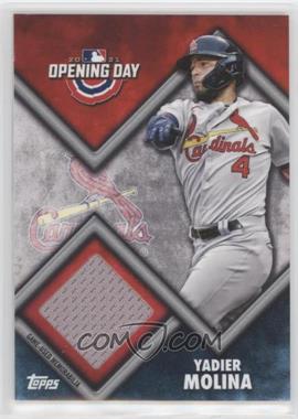 2021 Topps Opening Day - Opening Day Relics #ODR-YM - Yadier Molina