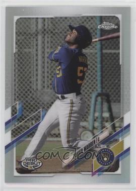 2021 Topps Pro Debut - Chrome - Refractor #PDC-55 - Zavier Warren /99