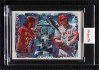 Jesse Winker, Mike Trout (Chuck Styles) [Uncirculated] #/51