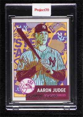 2021 Topps Project 70 - Online Exclusive [Base] - Artist Proof Silver Frame #123 - Morning Breath - Aaron Judge (1953 Topps Baseball) /51 [Uncirculated]