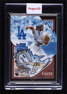 2021 Topps Project 70 - Online Exclusive [Base] - Artist Proof Silver Frame #142 - Toy Tokyo - Mike Piazza (1962 Topps Baseball) /51 [Uncirculated]