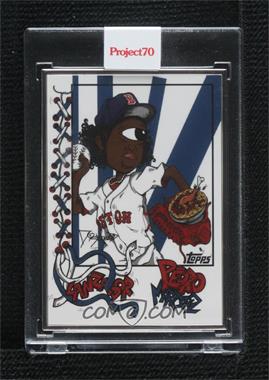 2021 Topps Project 70 - Online Exclusive [Base] - Artist Proof Silver Frame #20 - Distortedd - Pedro Martinez (1982 Topps Baseball) /51 [Uncirculated]