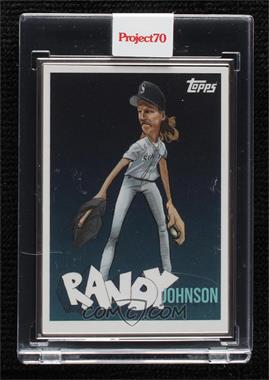 2021 Topps Project 70 - Online Exclusive [Base] - Artist Proof Silver Frame #40 - Blue the Great - Randy Johnson (1995 Topps Baseball) /51 [Uncirculated]