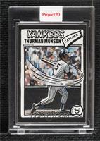 Joshua Vides - Thurman Munson (1977 Topps Baseball) [Uncirculated] #/51