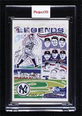 2021 Topps Project 70 - Online Exclusive [Base] - Artist Proof Silver Frame #499 - Efdot - New York Yankees (1989 Topps Baseball) /51 [Uncirculated]