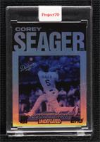 UNDEFEATED - Corey Seager (1971 Topps Baseball) [Uncirculated] #/70