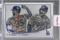 Lauren Taylor - Corey Seager, Cody Bellinger (2013 Topps Baseball) [Uncirculate…