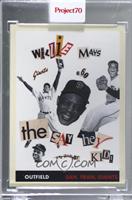 Infinite Archives - Willie Mays (1958 Topps Baseball) [Uncirculated] #/1,715