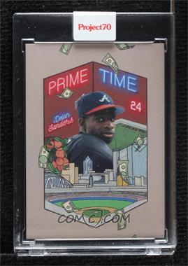 2021 Topps Project 70 - Online Exclusive [Base] #137 - Oldmanalan - Deion Sanders (1994 Topps Baseball) /1448 [Uncirculated]