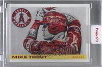 Lauren Taylor - Mike Trout (1955 Topps Baseball) [Uncirculated] #/9,472
