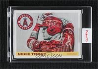 Lauren Taylor - Mike Trout (1955 Topps Baseball) [Uncirculated] #/9,472