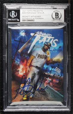 2021 Topps Project 70 - Online Exclusive [Base] #283 - DJ Skee - Fernando Tatis Jr. (2020 Topps Baseball) /1684 [BAS BGS Authentic]