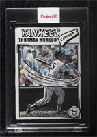 Joshua Vides - Thurman Munson (1977 Topps Baseball) [Uncirculated] #/2,934