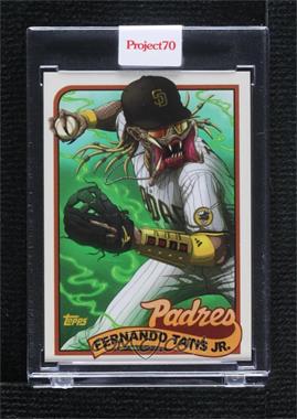2021 Topps Project 70 - Online Exclusive [Base] #411 - Alex Pardee - Fernando Tatis Jr. (1989 Topps Baseball) /22509 [Uncirculated]