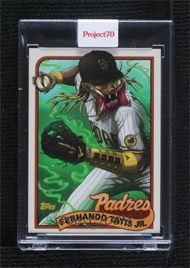 2021 Topps Project 70 - Online Exclusive [Base] #411 - Alex Pardee - Fernando Tatis Jr. (1989 Topps Baseball) /22509 [Uncirculated]