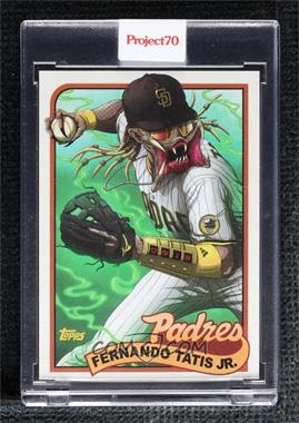 2021 Topps Project 70 - Online Exclusive [Base] #411 - Alex Pardee - Fernando Tatis Jr. (1989 Topps Baseball) /22509 [Uncirculated]