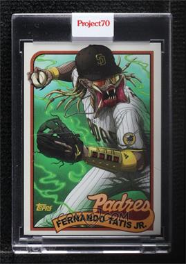 2021 Topps Project 70 - Online Exclusive [Base] #411 - Alex Pardee - Fernando Tatis Jr. (1989 Topps Baseball) /22509 [Uncirculated]