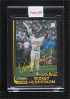 UNDEFEATED - Rickey Henderson (1982 Topps Baseball) [Uncirculated] #/1,193