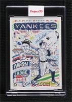 Efdot - Aaron Judge, Babe Ruth (1971 Topps Baseball) [Uncirculated] #/1,482