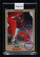 Infinite Archives - Mike Trout (1968 Topps Baseball) [Uncirculated] #/1,549