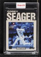 UNDEFEATED - Corey Seager (1971 Topps Baseball) [Uncirculated] #/845