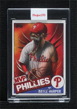 2021 Topps Project 70 - Online Exclusive [Base] #757 - Alex Pardee - Bryce Harper (1985 Topps Baseball) /5968 [Uncirculated]