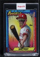 Alex Pardee - Mike Trout (1990 Topps Baseball) [Uncirculated] #/25,182