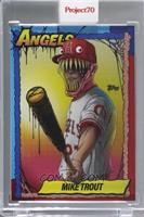 Alex Pardee - Mike Trout (1990 Topps Baseball) [Uncirculated] #/25,182