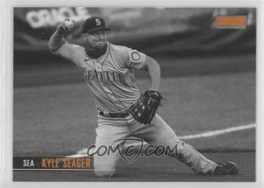 2021 Topps Stadium Club - [Base] - Black & White #95 - Kyle Seager