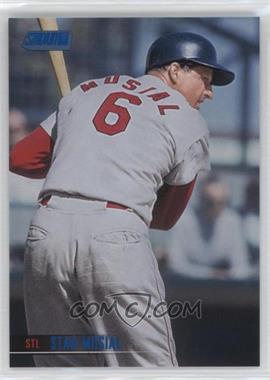 2021 Topps Stadium Club - [Base] - Blue Foil #137 - Stan Musial /50