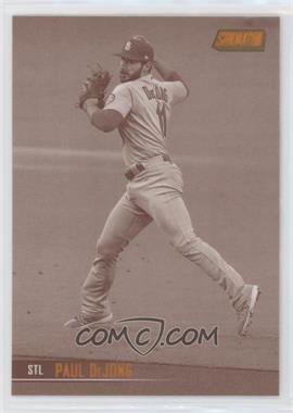 2021 Topps Stadium Club - [Base] - Sepia #40 - Paul DeJong