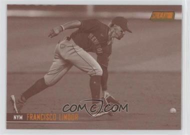 2021 Topps Stadium Club - [Base] - Sepia #78 - Francisco Lindor