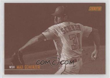 2021 Topps Stadium Club - [Base] - Sepia #90 - Max Scherzer