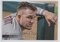 Mike Trout (Horizontal, In Dugout)