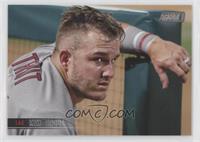 Mike Trout (Horizontal, In Dugout)