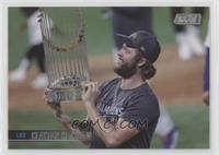 Clayton Kershaw (Holding Trophy)