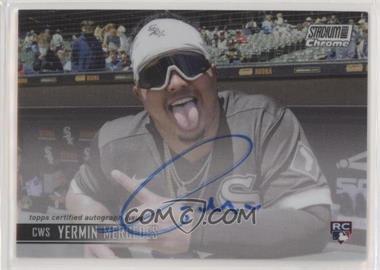 2021 Topps Stadium Club Chrome - Autographs #SCCAV-YME - Yermin Mercedes