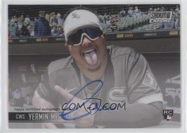 2021 Topps Stadium Club Chrome - Autographs #SCCAV-YME - Yermin Mercedes