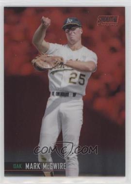 2021 Topps Stadium Club Chrome - [Base] - Red Refractor #276 - Mark McGwire /5