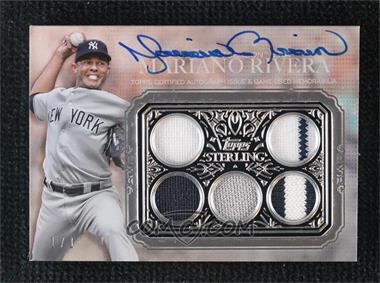 2021 Topps Sterling - Sterling Strikes Autograph Relics - Silver #STAR-MR - Mariano Rivera /1