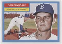 1956 Topps Baseball Design - Don Drysdale #/10