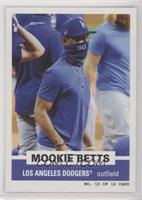 1961 Topps Bazooka Panels Design - Mookie Betts (SP Photo Variation)