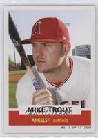 1961 Topps Bazooka Panels Design - Mike Trout #/4,710