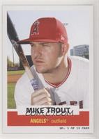 1961 Topps Bazooka Panels Design - Mike Trout #/4,710