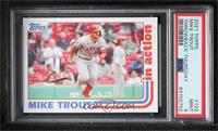 1982 Baseball in Action Design - Mike Trout [PSA 9 MINT] #/823