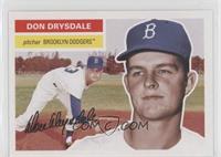 1956 Topps Baseball Design - Don Drysdale #/1,390