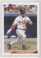 1992 Bowman Baseball Design - Chipper Jones [EX to NM] #/1,303